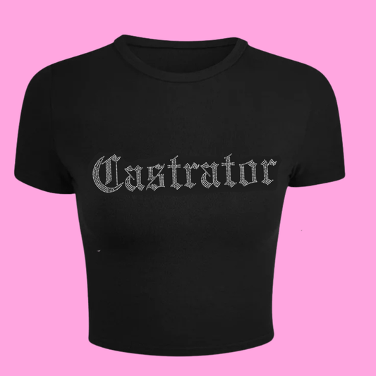 Australian Crystal Crop Top